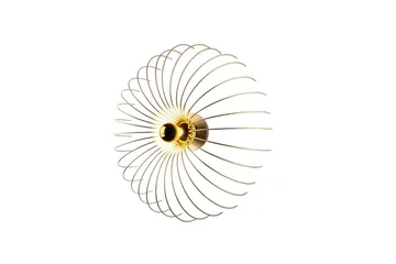 Vegg lampe Sadortel gull - 56 x 16 x 56 cm - Belysning - Innendørsbelysning & Lamper - Soveromslampe - Sengelamper - Sengelampe vegg