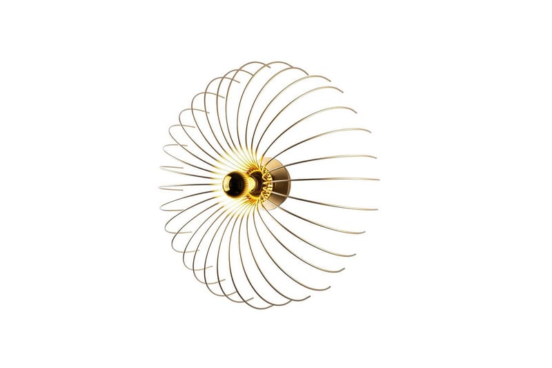 Vegg lampe Sadortel gull - 56 x 16 x 56 cm - Belysning - Innendørsbelysning & Lamper - Soveromslampe - Sengelamper - Sengelampe vegg