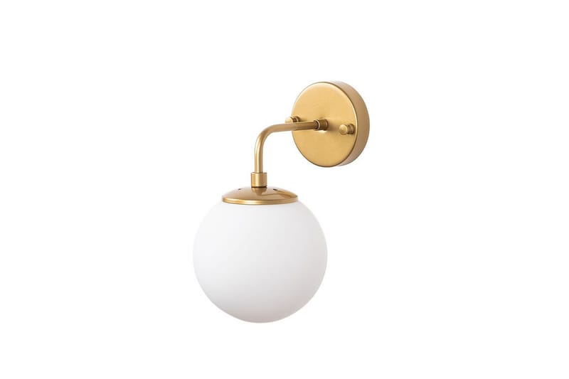 Vegg lampe Soona Gull - Gull - Belysning - Innendørsbelysning & Lamper - Soveromslampe - Sengelamper - Sengelampe vegg