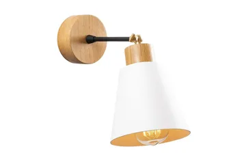 Vegg lampe Sudalwani Hvit - Hvit - Belysning - Innendørsbelysning & Lamper - Soveromslampe - Sengelamper - Sengelampe vegg