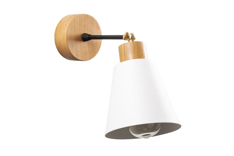 Vegg lampe Sudalwani Hvit - Hvit - Belysning - Innendørsbelysning & Lamper - Soveromslampe - Sengelamper - Sengelampe vegg