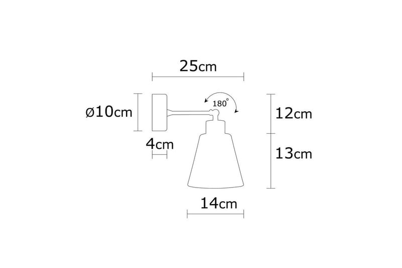 Vegg lampe Sudalwani Kobber - Kobber - Belysning - Innendørsbelysning & Lamper - Soveromslampe - Sengelamper - Sengelampe vegg