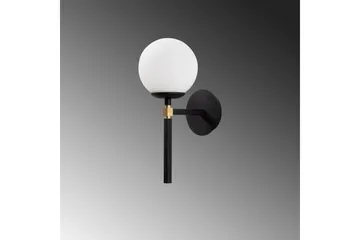 Vegg lampe Sudasalle Svart / Hvit - Svart/Hvit - Belysning - Innendørsbelysning & Lamper - Soveromslampe - Sengelamper - Sengelampe vegg