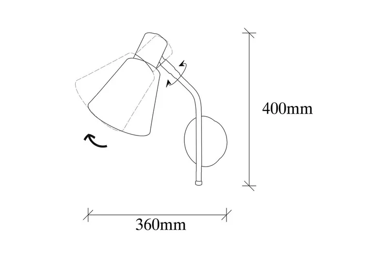 Vegg lampe Sugana Berriaren Vintage - Kobber - Belysning - Innendørsbelysning & Lamper - Soveromslampe - Sengelamper - Sengelampe vegg