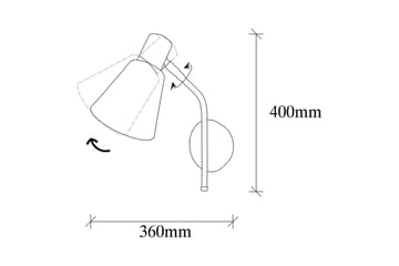 Vegg lampe Sugana Berriaren Vintage - Kobber - Belysning - Innendørsbelysning & Lamper - Soveromslampe - Sengelamper - Sengelampe vegg