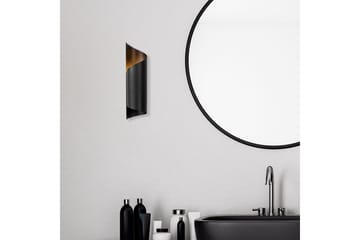 Vegg lampe Sugana Fira Svart - Svart - Belysning - Innendørsbelysning & Lamper - Soveromslampe - Sengelamper - Sengelampe vegg