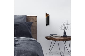 Vegg lampe Sugana Fira Svart - Svart - Belysning - Innendørsbelysning & Lamper - Soveromslampe - Sengelamper - Sengelampe vegg