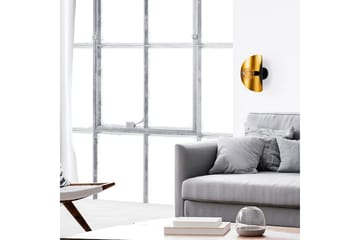 Vegg lampe Sugana Giada Svart / Gull - Gull/Svart - Belysning - Innendørsbelysning & Lamper - Soveromslampe - Sengelamper - Sengelampe vegg