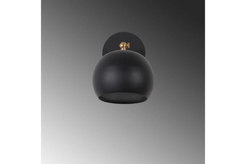 Vegg lampe Sugana Tera Svart - Svart - Belysning - Innendørsbelysning & Lamper - Soveromslampe - Sengelamper - Sengelampe vegg