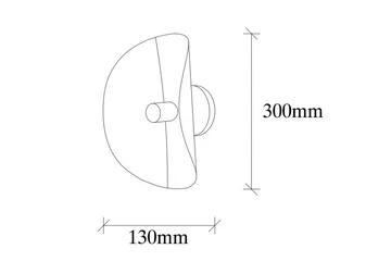 Vegg lampe Sugana Vira Hvit / Gull - Gull/Hvit - Belysning - Innendørsbelysning & Lamper - Soveromslampe - Sengelamper - Sengelampe vegg