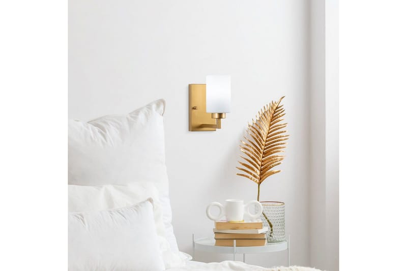 Vegg lampe Syllen Gull - Gull - Belysning - Innendørsbelysning & Lamper - Soveromslampe - Sengelamper - Sengelampe vegg