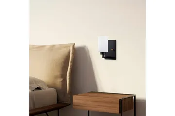 Vegg lampe Syllen Svart / Hvit - Svart / Hvit - Belysning - Innendørsbelysning & Lamper - Soveromslampe - Sengelamper - Sengelampe vegg