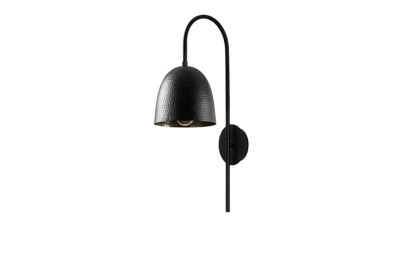 Vegg lampe Thela Svart, Antrasitt