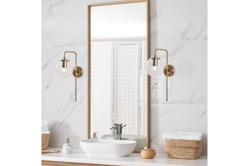 Vegg lampe Tolra Vintage Gjennomsiktig - Gjennomsiktig - Belysning - Innendørsbelysning & Lamper - Soveromslampe - Sengelamper - Sengelampe vegg