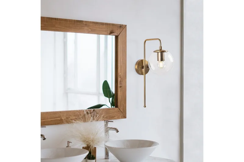 Vegg lampe Tolra Vintage Gjennomsiktig - Gjennomsiktig - Belysning - Innendørsbelysning & Lamper - Soveromslampe - Sengelamper - Sengelampe vegg