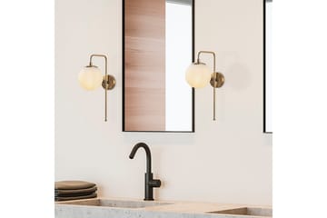 Vegg lampe Tolra Vintage Hvit - Hvit - Belysning - Innendørsbelysning & Lamper - Soveromslampe - Sengelamper - Sengelampe vegg