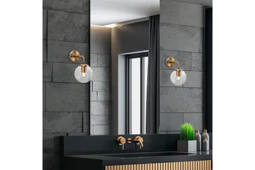 Vegg lampe Tolra Vintage Transparent - Vintage Transparent - Belysning - Innendørsbelysning & Lamper - Soveromslampe - Sengelamper - Sengelampe vegg