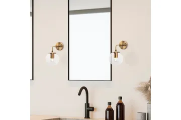 Vegg lampe Tolra Vintage Transparent - Vintage Transparent - Belysning - Innendørsbelysning & Lamper - Soveromslampe - Sengelamper - Sengelampe vegg