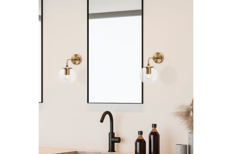 Vegg lampe Tolra Vintage Transparent - Vintage Transparent - Belysning - Innendørsbelysning & Lamper - Soveromslampe - Sengelamper - Sengelampe vegg