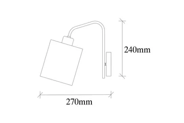 Vegg lampe Ve Nikkel / Hvit - Hvit - Belysning - Innendørsbelysning & Lamper - Soveromslampe - Sengelamper - Sengelampe vegg