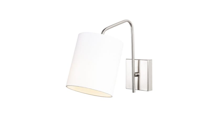 Vegg lampe Ve Nikkel / Hvit - Hvit - Belysning - Innendørsbelysning & Lamper - Soveromslampe - Sengelamper - Sengelampe vegg