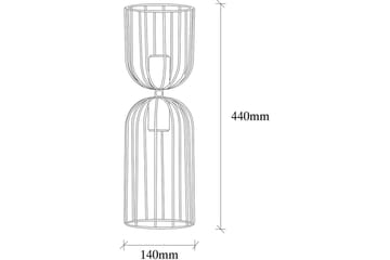 Vegg lampe Xiren Black - Svart - Belysning - Innendørsbelysning & Lamper - Soveromslampe - Sengelamper - Sengelampe vegg
