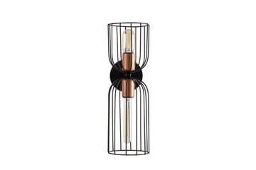 Vegg lampe Xiren Black - Svart - Belysning - Innendørsbelysning & Lamper - Soveromslampe - Sengelamper - Sengelampe vegg