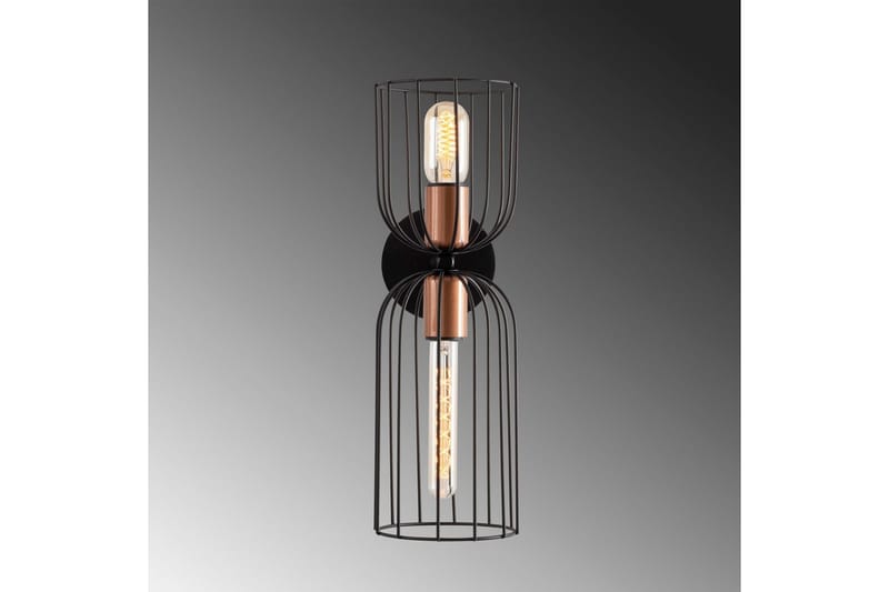 Vegg lampe Xiren Black - Svart - Belysning - Innendørsbelysning & Lamper - Soveromslampe - Sengelamper - Sengelampe vegg