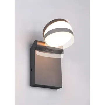 Vegglampe Adour - Antrasitt - Belysning - Innendørsbelysning & Lamper - Soveromslampe - Sengelamper - Sengelampe vegg