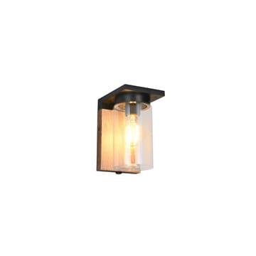 Vegglampe Ardila - Tre/mattsvart - Belysning - Innendørsbelysning & Lamper - Soveromslampe - Sengelamper - Sengelampe vegg