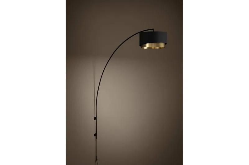 Vegglampe Eglo Manderline Svart/Messing - Belysning - Innendørsbelysning & Lamper - Soveromslampe - Sengelamper - Sengelampe vegg