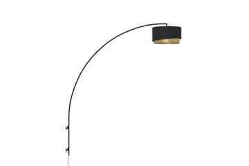 Vegglampe Eglo Manderline Svart/Messing - Belysning - Innendørsbelysning & Lamper - Soveromslampe - Sengelamper - Sengelampe vegg