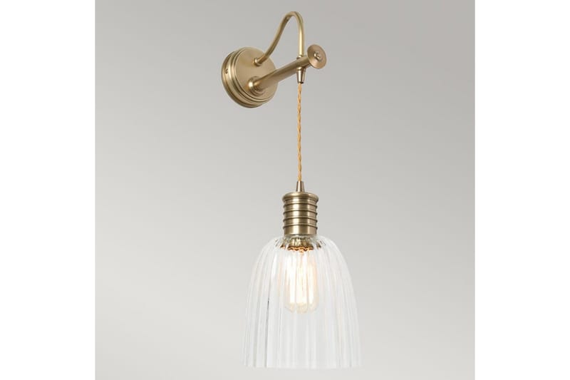 Vegglampe Elstead Lighting Douille Aldret Messing - Aldret Messing - Belysning - Innendørsbelysning & Lamper - Soveromslampe - Sengelamper - Sengelampe vegg