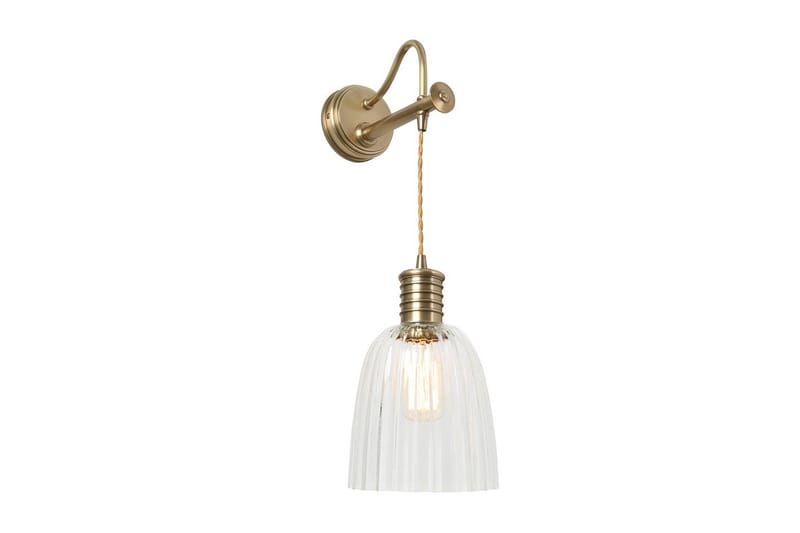 Vegglampe Elstead Lighting Douille Aldret Messing - Aldret Messing - Belysning - Innendørsbelysning & Lamper - Soveromslampe - Sengelamper - Sengelampe vegg