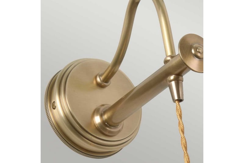Vegglampe Elstead Lighting Douille Aldret Messing - Aldret Messing - Belysning - Innendørsbelysning & Lamper - Soveromslampe - Sengelamper - Sengelampe vegg