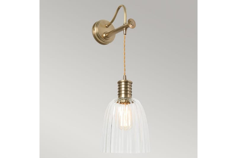 Vegglampe Elstead Lighting Douille Aldret Messing - Aldret Messing - Belysning - Innendørsbelysning & Lamper - Soveromslampe - Sengelamper - Sengelampe vegg
