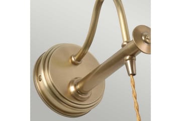 Vegglampe Elstead Lighting Douille Aldret Messing - Aldret Messing - Belysning - Innendørsbelysning & Lamper - Soveromslampe - Sengelamper - Sengelampe vegg