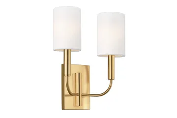 Vegglampe Feiss Brianna 289x359x165 mm - 289x359x165 mm - Belysning - Innendørsbelysning & Lamper - Soveromslampe - Sengelamper - Sengelampe vegg