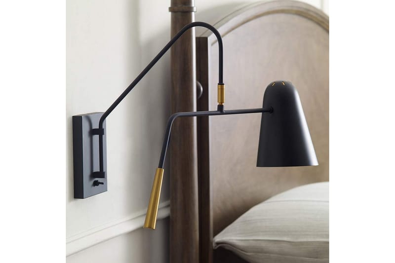 Vegglampe Feiss Simon - Belysning - Innendørsbelysning & Lamper - Soveromslampe - Sengelamper - Sengelampe vegg