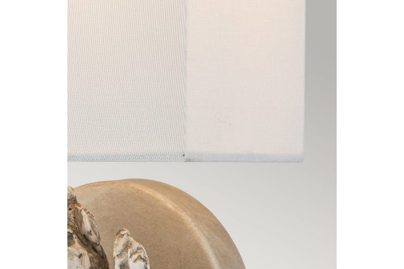 Vegglampe Flambeau Virvel Benhvit - Benhvit - Belysning - Innendørsbelysning & Lamper - Soveromslampe - Sengelamper - Sengelampe vegg