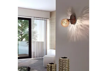 Vegglampe Greta - 18x18x18 cm - Belysning - Innendørsbelysning & Lamper - Soveromslampe - Sengelamper - Sengelampe vegg