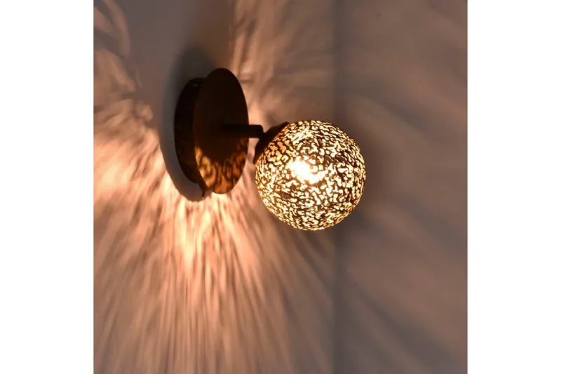 Vegglampe Greta - 18x18x18 cm - Belysning - Innendørsbelysning & Lamper - Soveromslampe - Sengelamper - Sengelampe vegg