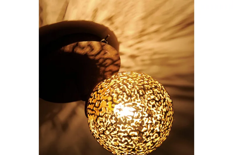 Vegglampe Greta - 18x18x18 cm - Belysning - Innendørsbelysning & Lamper - Soveromslampe - Sengelamper - Sengelampe vegg