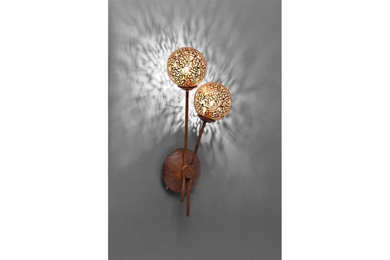 Vegglampe Greta - 19x44x14 cm - Belysning - Innendørsbelysning & Lamper - Soveromslampe - Sengelamper - Sengelampe vegg