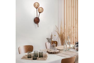 Vegglampe Greta - 19x44x14 cm - Belysning - Innendørsbelysning & Lamper - Soveromslampe - Sengelamper - Sengelampe vegg