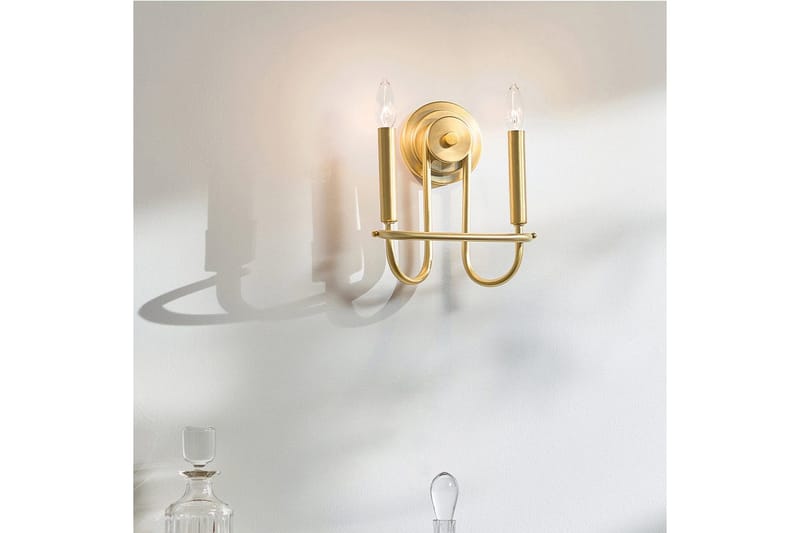 Vegglampe Kichler Capitol Hill - Belysning - Innendørsbelysning & Lamper - Soveromslampe - Sengelamper - Sengelampe vegg