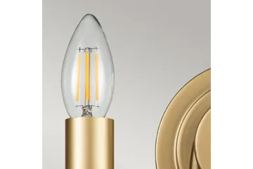 Vegglampe Kichler Capitol Hill - Belysning - Innendørsbelysning & Lamper - Soveromslampe - Sengelamper - Sengelampe vegg