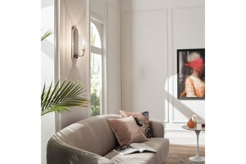 Vegglampe Kichler Kimrose Polert nikkel - Polert nikkel - Belysning - Innendørsbelysning & Lamper - Soveromslampe - Sengelamper - Sengelampe vegg