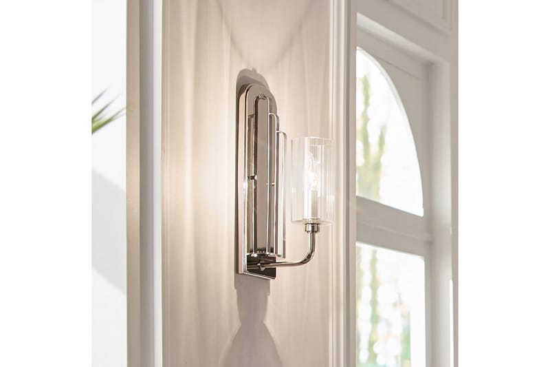 Vegglampe Kichler Kimrose Polert nikkel - Polert nikkel - Belysning - Innendørsbelysning & Lamper - Soveromslampe - Sengelamper - Sengelampe vegg