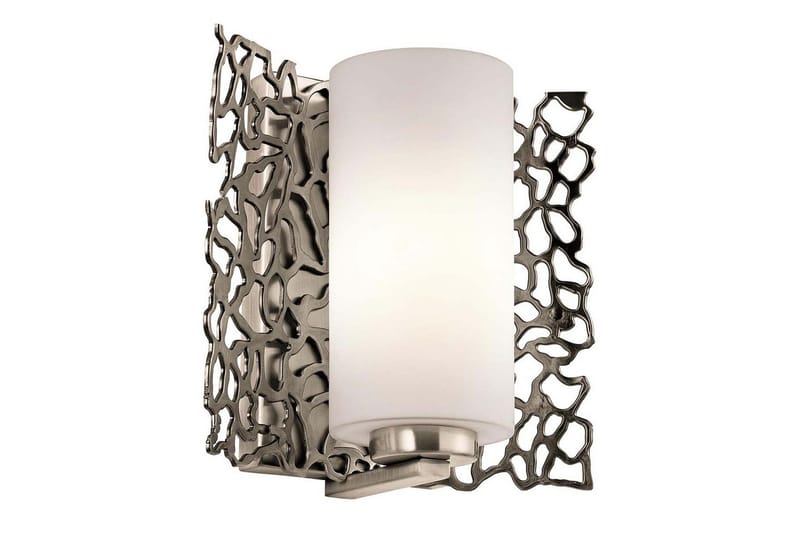 Vegglampe Kichler Sølv Korall - Belysning - Innendørsbelysning & Lamper - Soveromslampe - Sengelamper - Sengelampe vegg